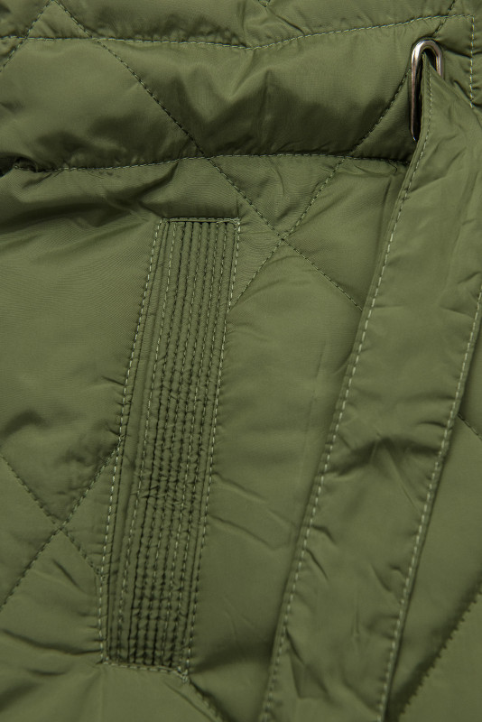 Wendejacke Grün/Leopardenmuster