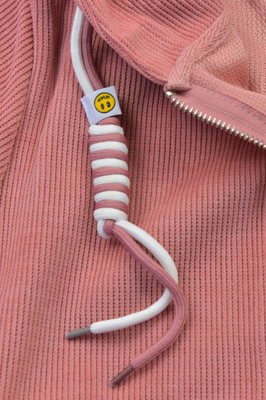 Freizeitanzug mit Kapuze LHD Altrosa