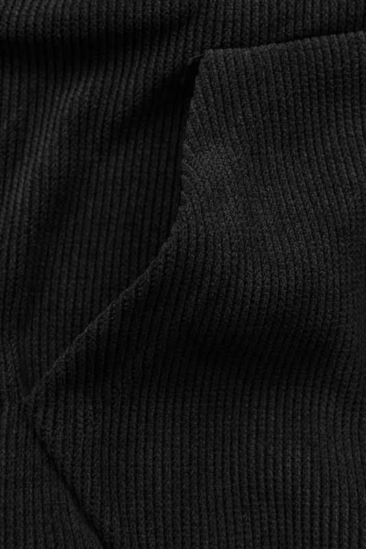 Freizeitanzug mit farbigen Streifen Schwarz