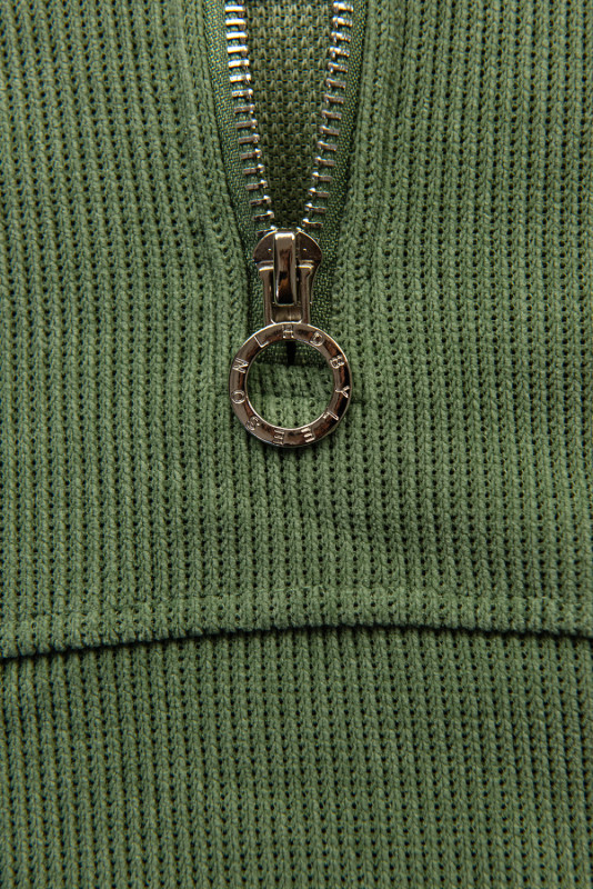 Freizeitanzug mit Stehkragen Grün