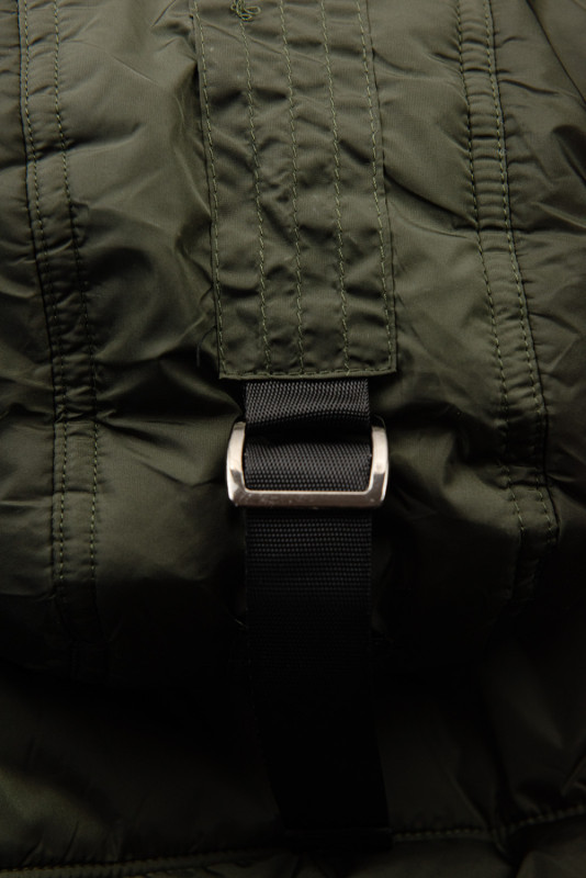 Wintermantel mit Teddy-Futter Khaki