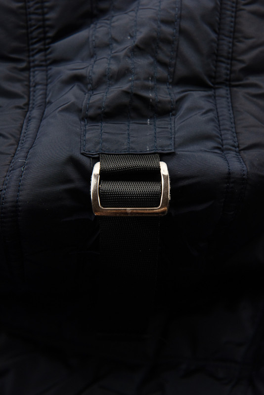 Wintermantel mit Teddy-Futter Dunkelblau