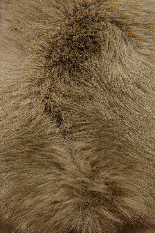 Damen-Wintermantel mit verstellbarer Taille Hellbeige