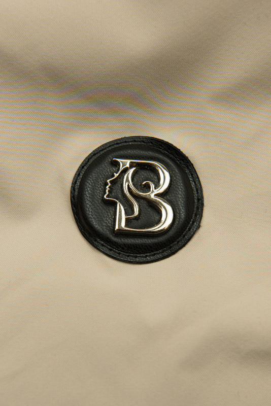 Damen Übergangsparka mit Kapuze – Beige