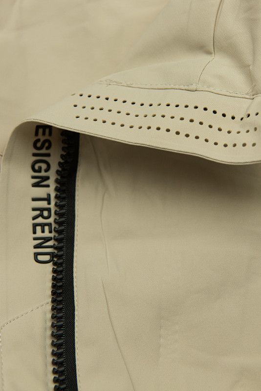 Damen-Übergangsjacke mit Kapuze - Beige