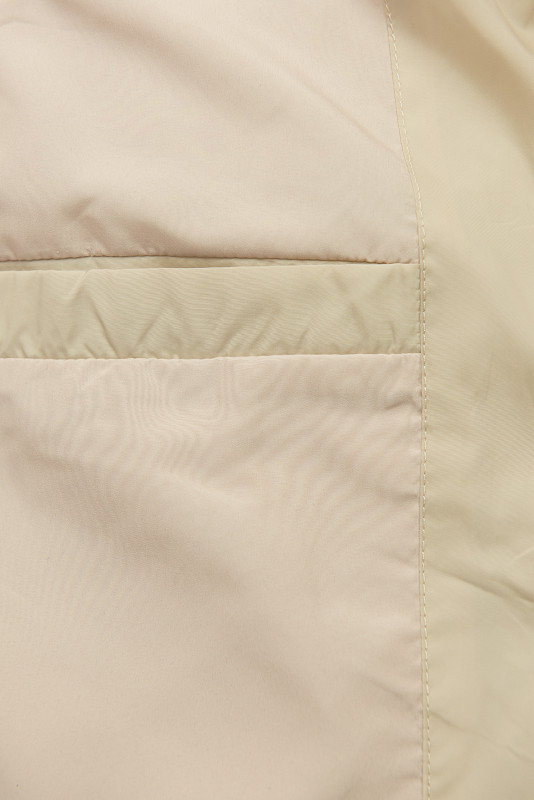 Gesteppte Damen-Frühlingsjacke Beige