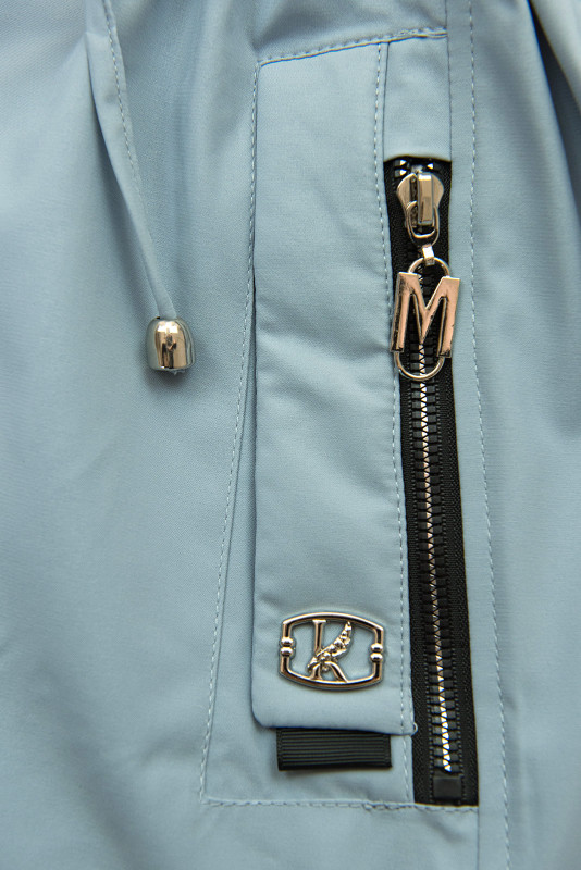 Übergangsparka Babyblau