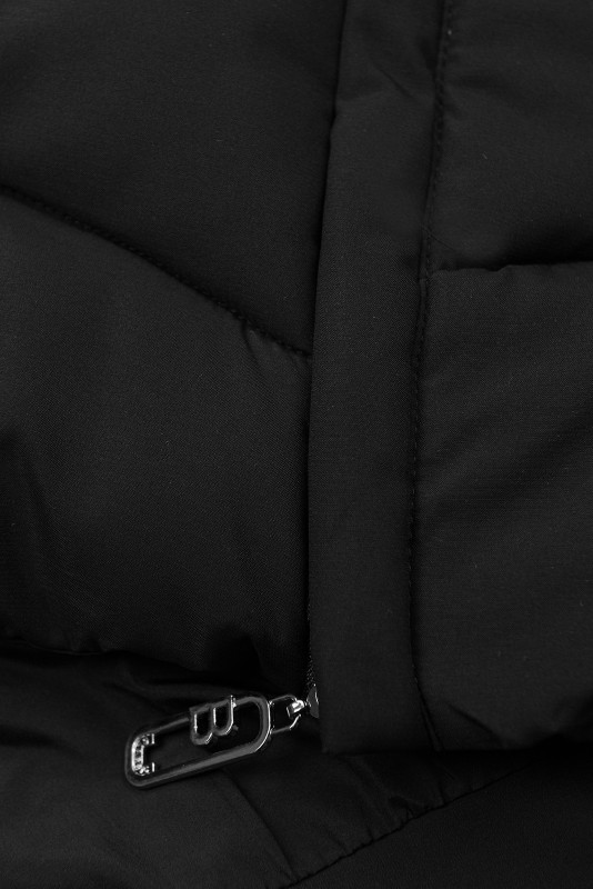 Winterjacke mit Kapuze SNOW Schwarz