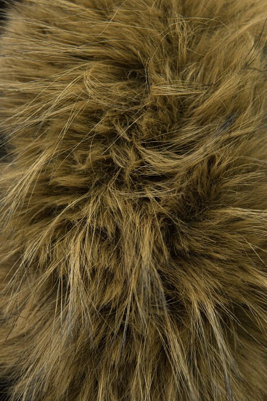 Winterjacke mit Gürtel Schwarz