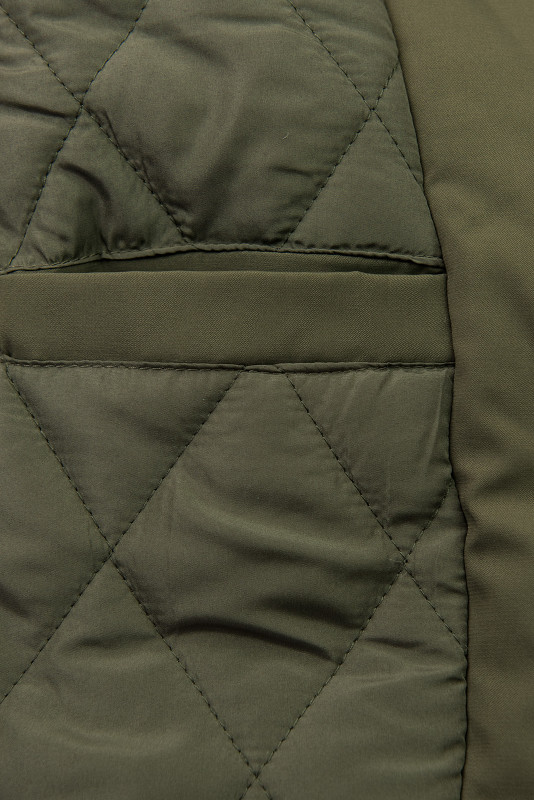 Damen Winterparka mit Taillenzug Army
