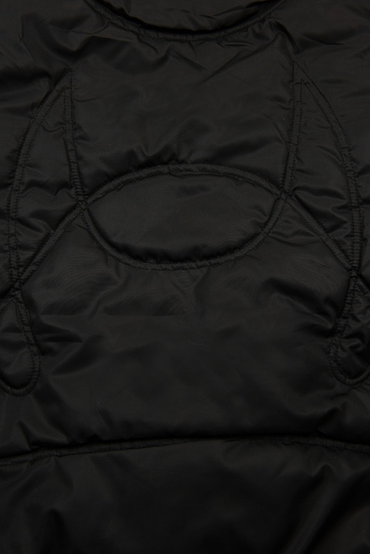 Kurzjacke im lässigen Fit Schwarz