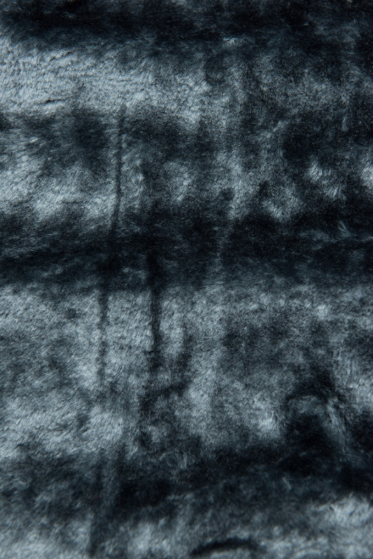 Steppjacke mit warmes Futter-Plüsch Schwarz