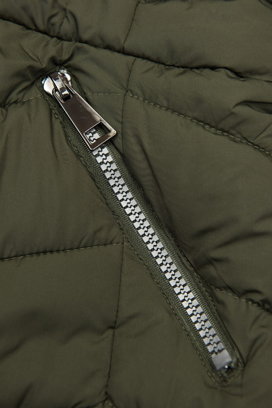 Leichte Steppjacke olivgrün