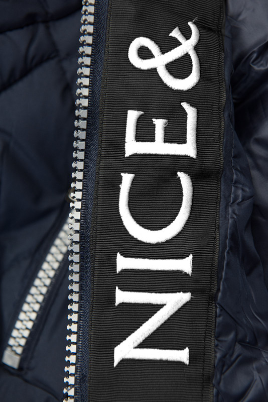 Leichte Steppjacke dunkelblau