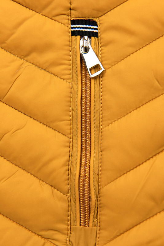 Leichte Übergangsjacke Mustardgelb