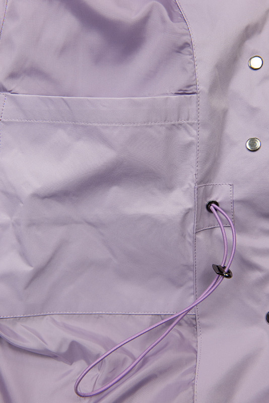 Regenmantel Lila