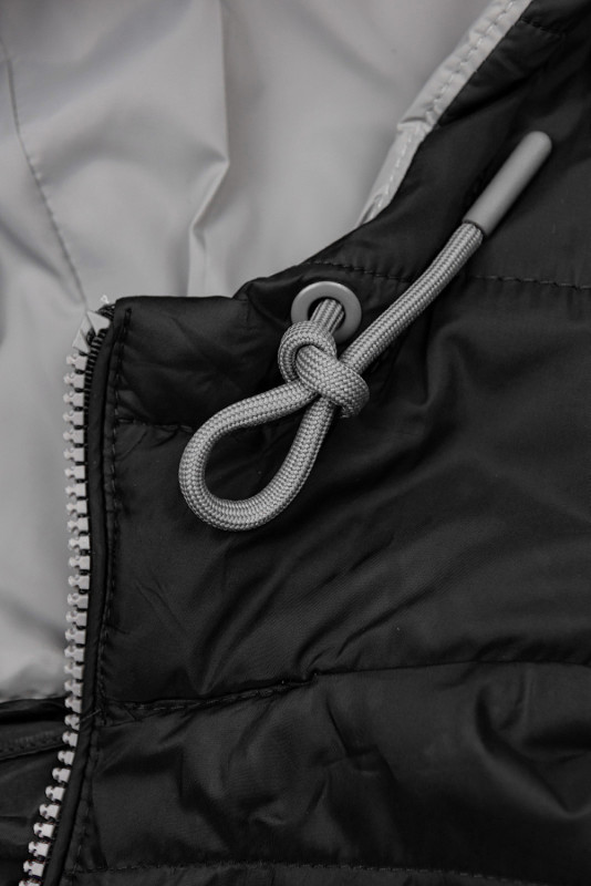 Leichte Steppjacke Schwarz