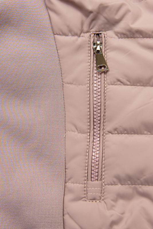 Beidseitig tragbare Jacke in Rosa
