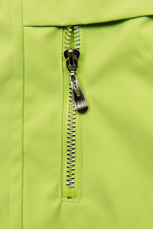 Parka für Mädchen Apfelgrün