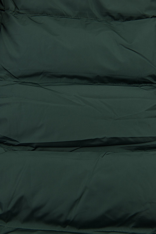 Steppmantel mit Kapuze von LHD grün