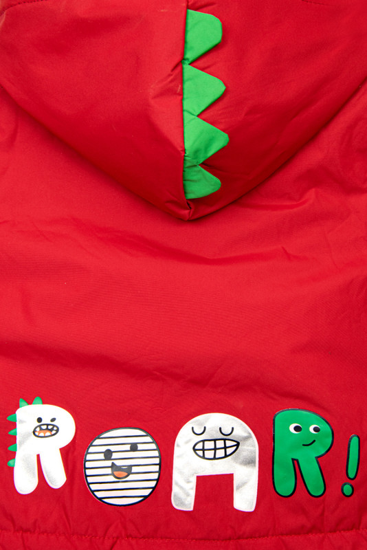 Outdoorjacke für Jungen DINO Rot