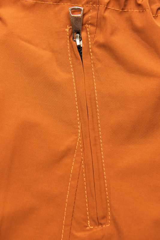 Leichter Parka ziegelbraun/braun