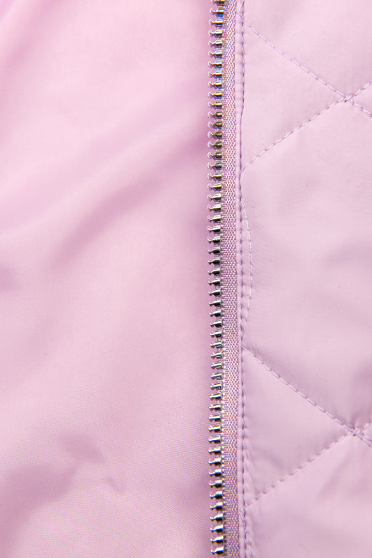 Steppweste mit Taschen Lila