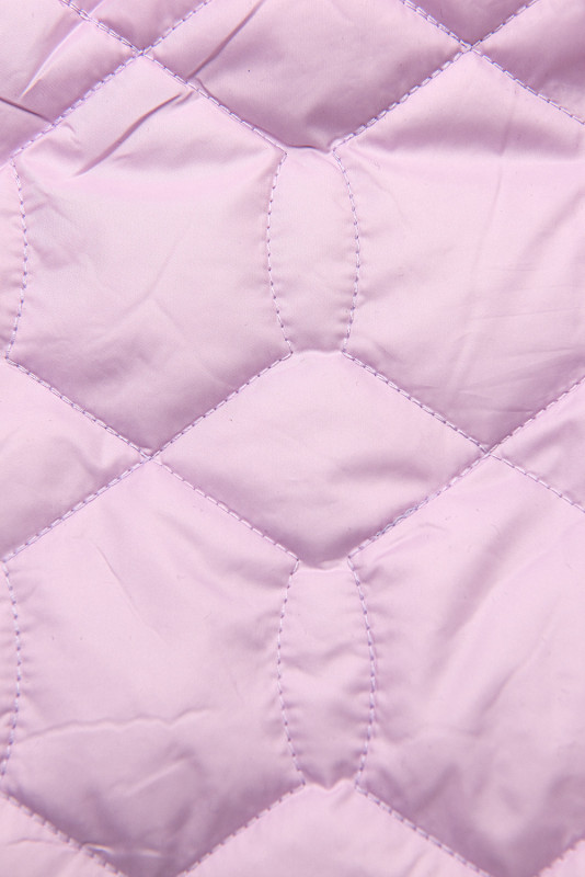 Steppweste mit Taschen Lila