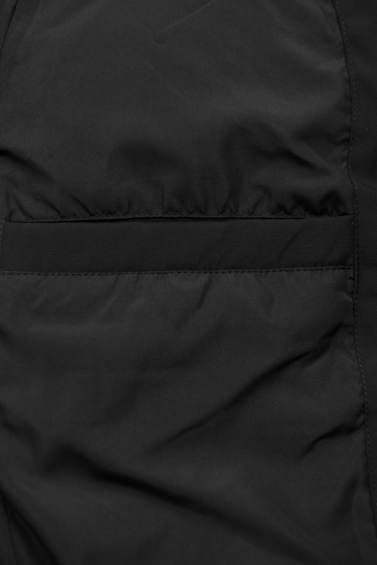 Schwarze Damen-Winterjacke im Langschnitt BLIZZARD