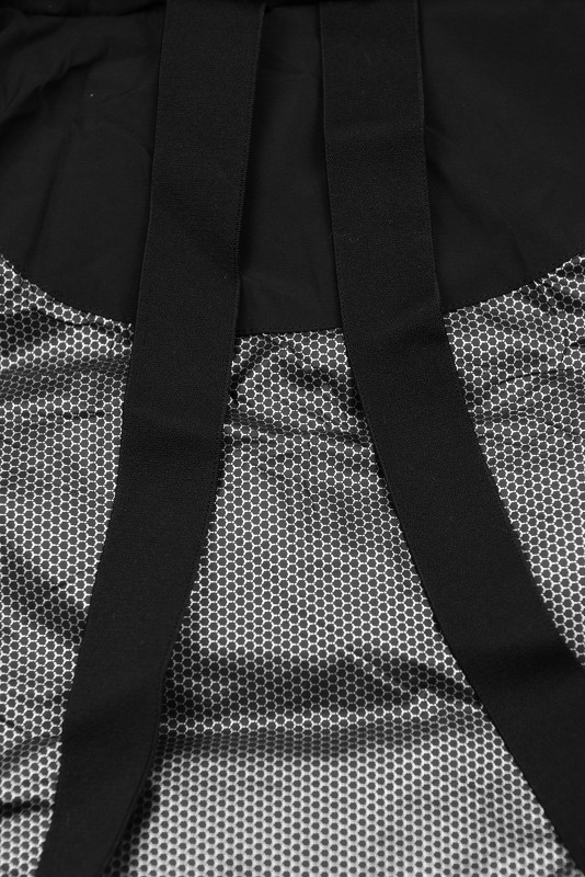 Schwarze Damen-Winterjacke im Langschnitt BLIZZARD