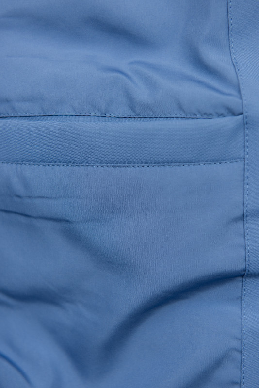 Blaue Damen-Winterjacke mit Kapuze STORM