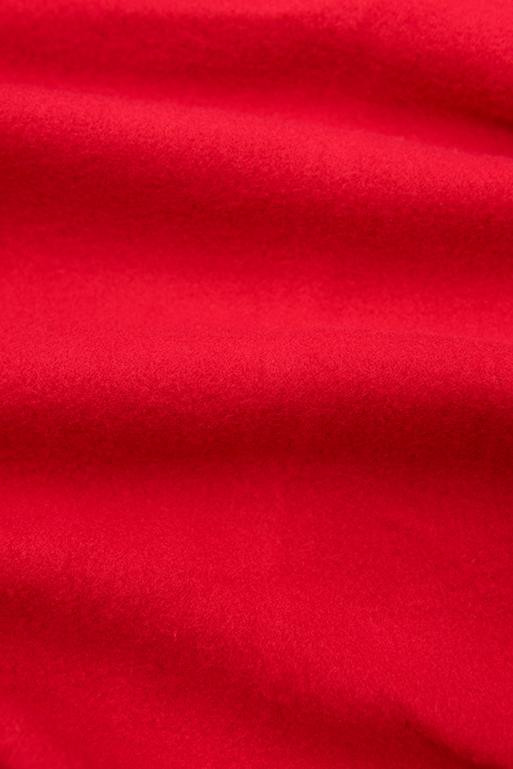 Sweatjacke mit Karomuster rot