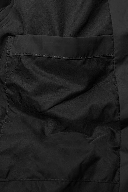 Langjacke für Herbst/Winter schwarz