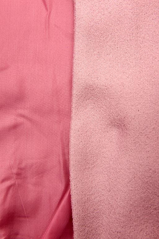 Gefütterter Damenmantel rosa