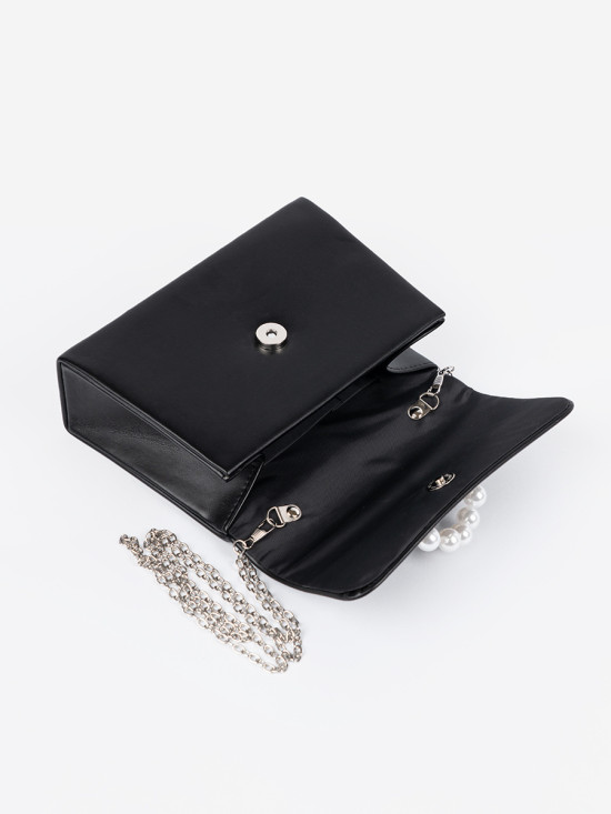 Elegante schwarze Handtasche
