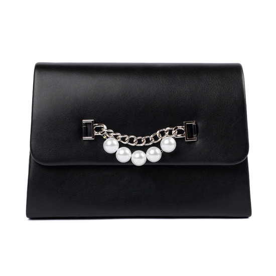 Elegante schwarze Handtasche