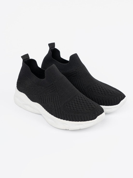 Schwarze Sportschuhe