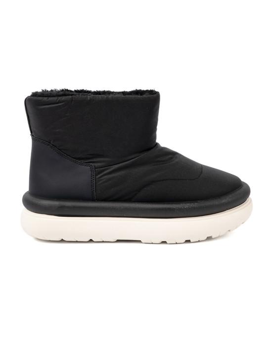 Wasserdichte schwarze Schneestiefel mit Futter