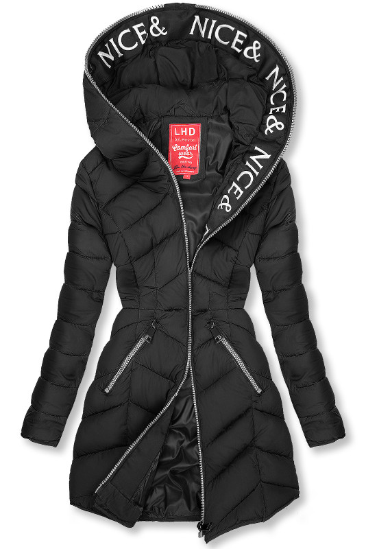 Leichte Steppjacke schwarz