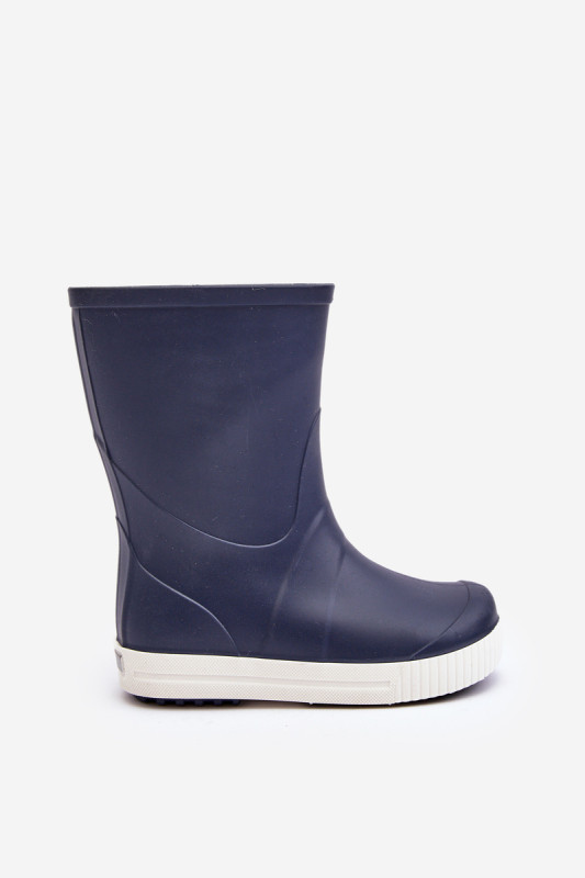Kinder-Gummistiefel mit Plateausohle, blau