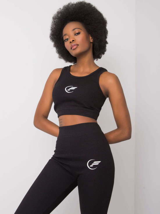 Schwarzes Sportset FOR FITNESS