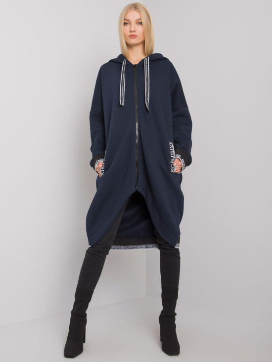 Damen Kapuzenjacke in Marineblau