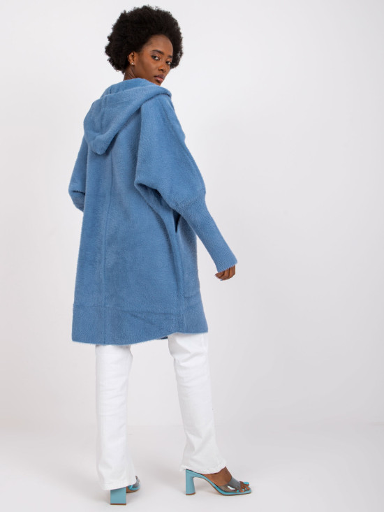 Eleganter Übergangsmantel in Dunkelblau