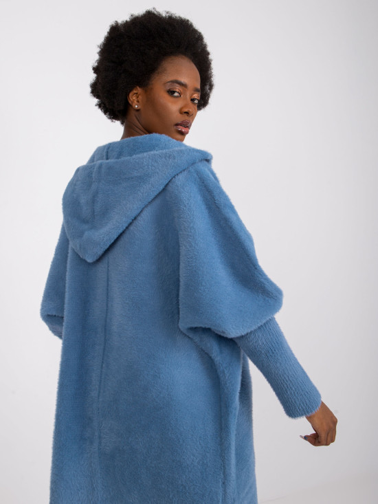 Eleganter Übergangsmantel in Dunkelblau