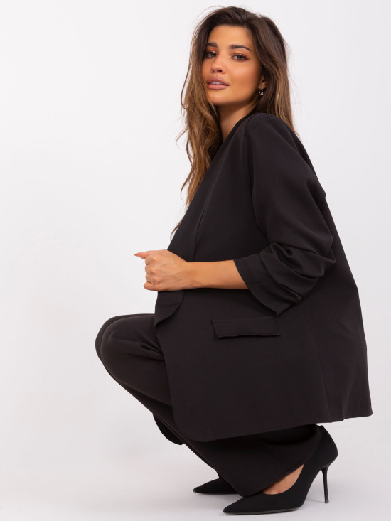 Elegante schwarze Jacke