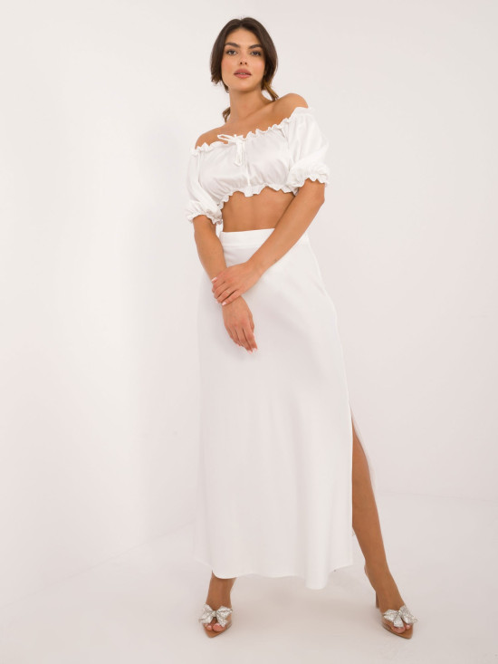 Eleganter Komplettanzug in Weiß