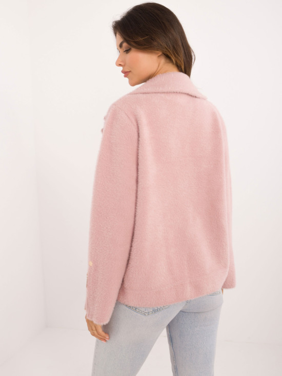 Helle rosa Übergangsjacke