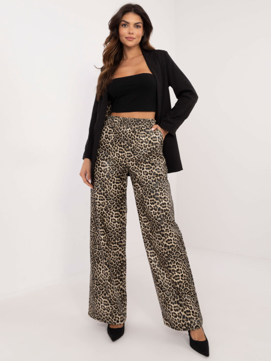 Elegante Hose aus Kunstleder