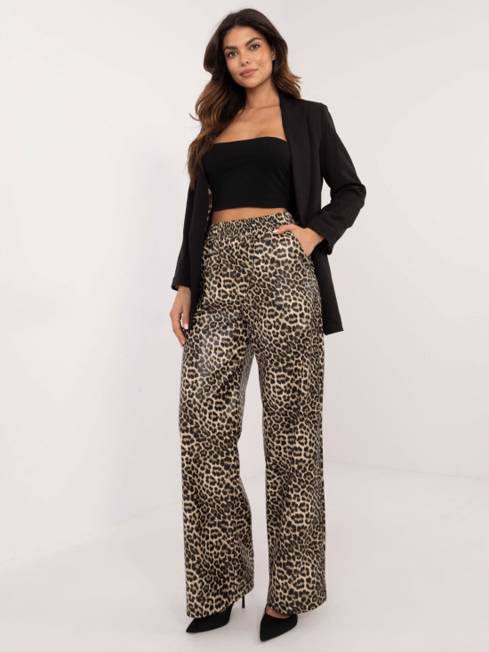 Elegante Hose aus Kunstleder