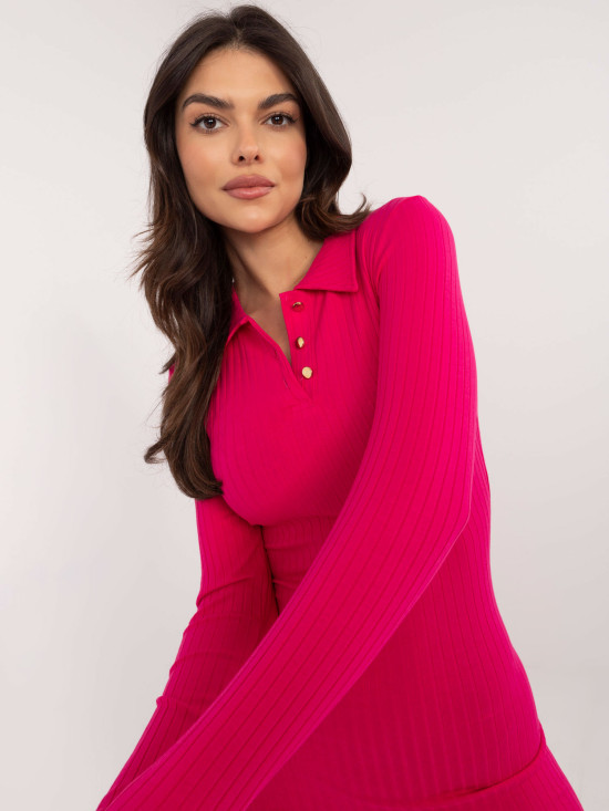 Elegantes Fuchsia Kleid